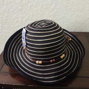 Brand New Wallaroo Hat Company – Women’s Hat – Adjustable, One Size – Black